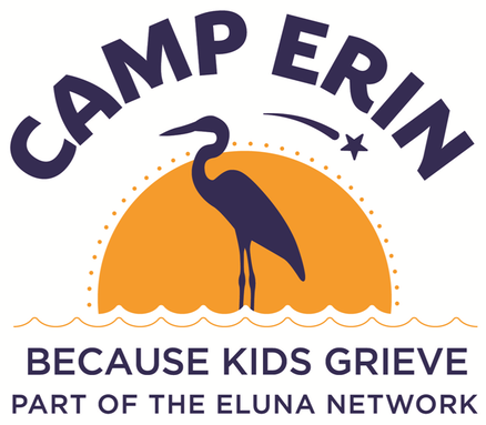 Camp Erin, Because Kids Grieve, Part of the Eluna Network Logo