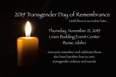 2019 Transgender Day of Remembrance