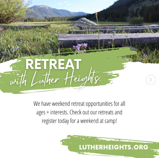 Luther Heights Bible Camp: GRIEF + REFLECTION RETREAT: August 11-13, 2023