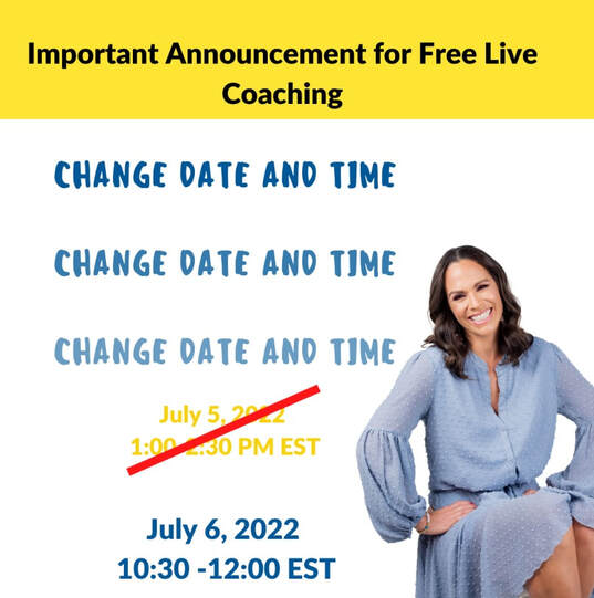 FREE LIVE COACHING SERIES with Dr. Betsy Guerra
