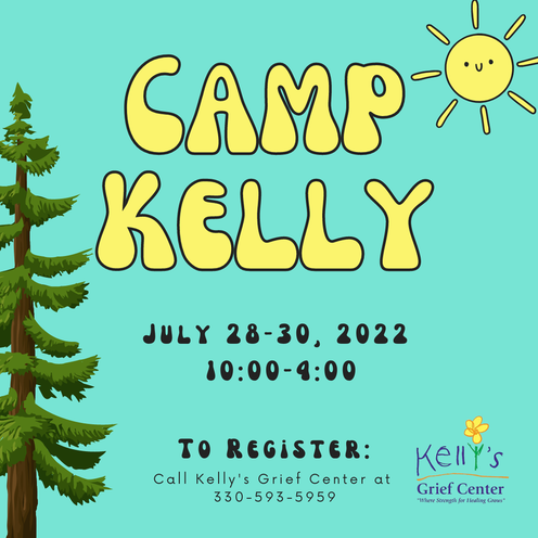 CAMP KELLY - DAY CAMP FOR GRIEVING CHILDREN -JULY 2022
