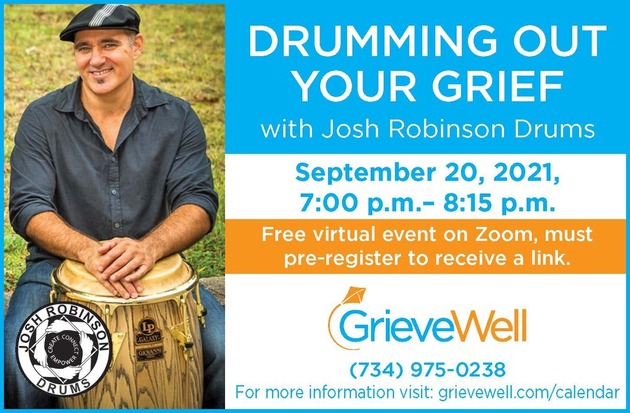 Drumming Out Your Grief with Josh Robinson Drums