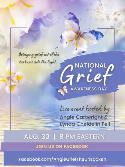 National Grief Awareness Day  August 30, 2022